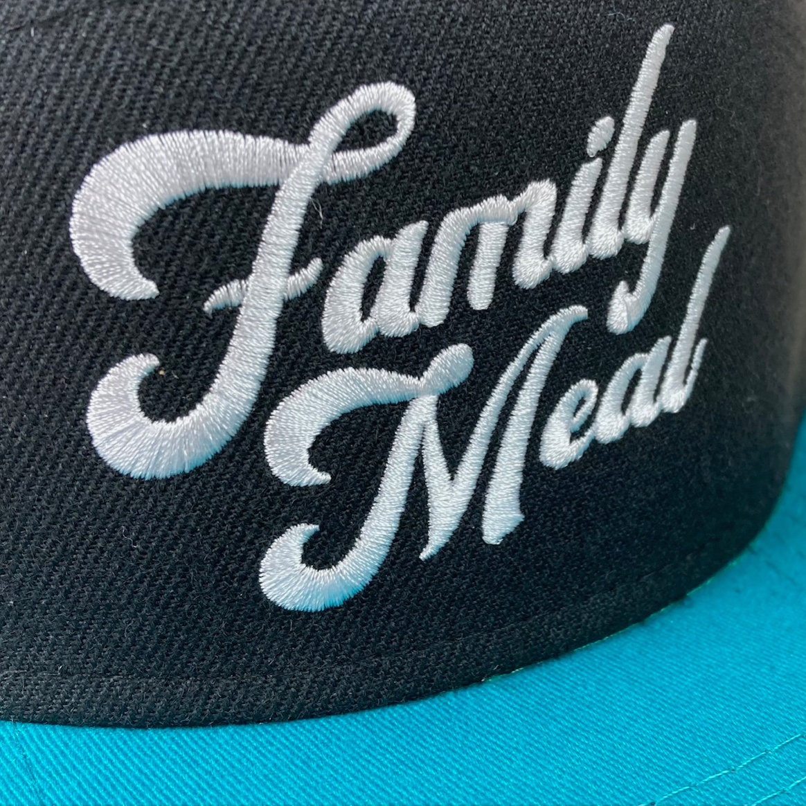 Black & Teal Tradesman Family Meal Official