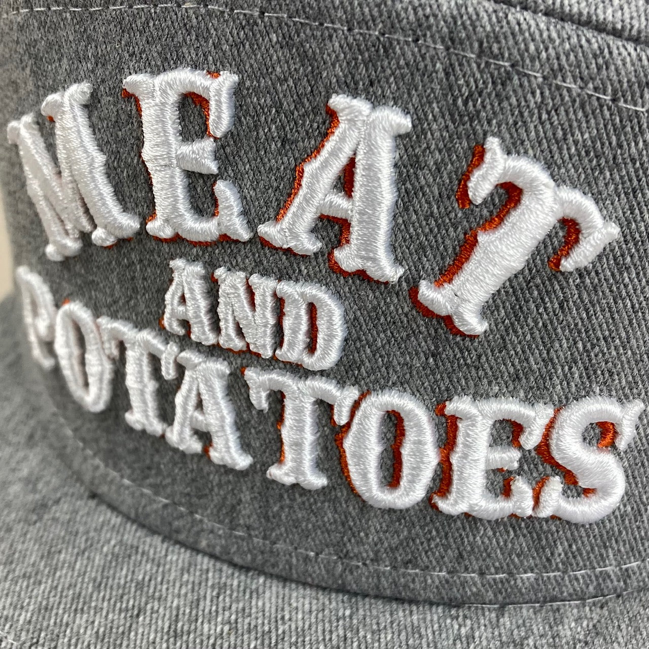 Meat & Potatoes Heather Grey Tradesman Family Meal Official