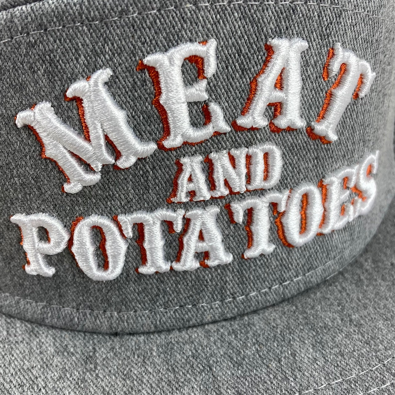 Meat & Potatoes Heather Grey Tradesman Family Meal Official