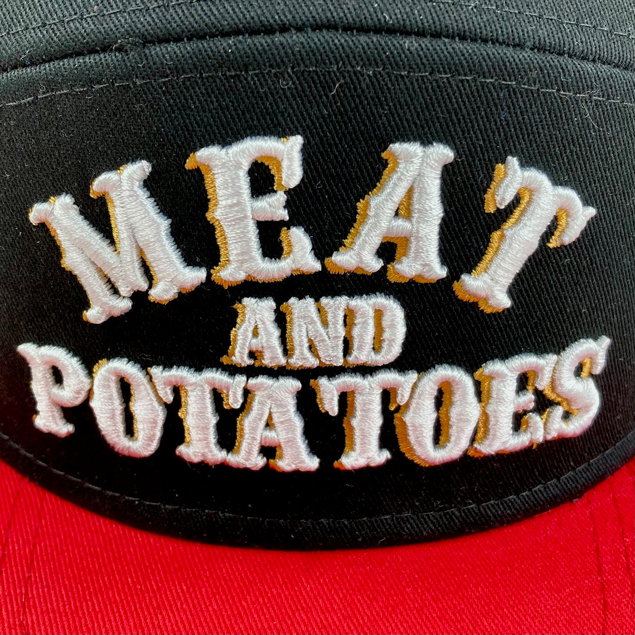 Meat & Potatoes Black / Red Tradesman Family Meal Official