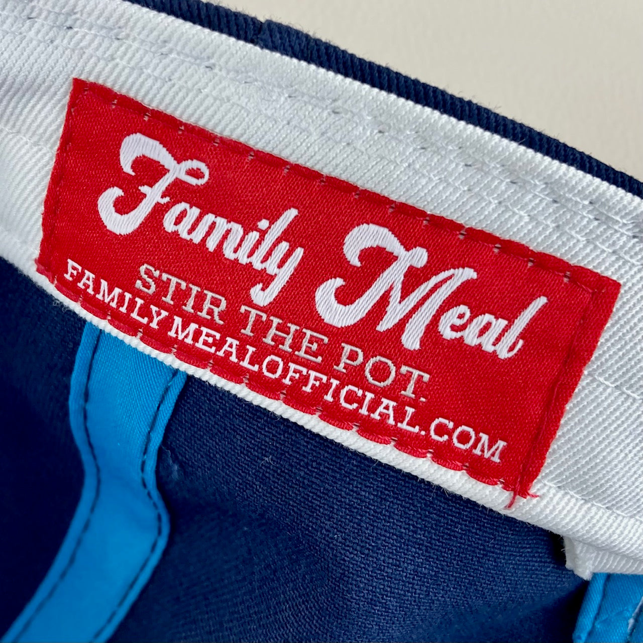 Meat & Potatoes Navy / White Tradesman Family Meal Official