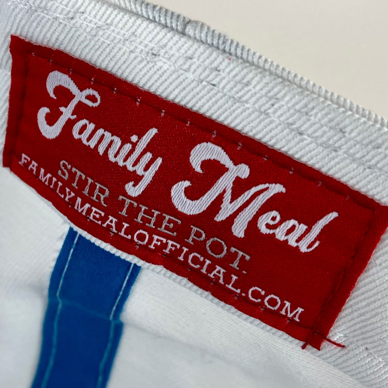 Family Meal Official Meat & Potatoes White / Black Tradesman Snapback Hat 